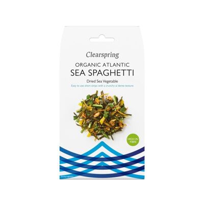 Espaguetis con marisco del atlántico ecológico 25g - FR-BIO-09