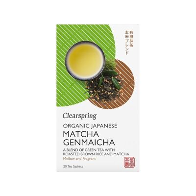 Tè matcha e genmaicha biologico - 20 bustine di tè 36g - FR-BIO-09