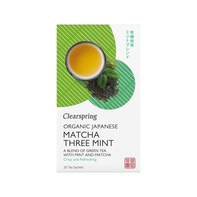Organic matcha and mint tea - 20 tea bags 36g - FR-BIO-09