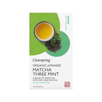 Thé matcha et menthe bio - 20 sachets à infuser 36g - FR-BIO-09