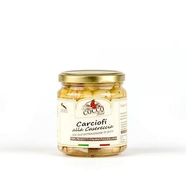 Carciofi Caserecci artigianali con spezie tipiche Italiane