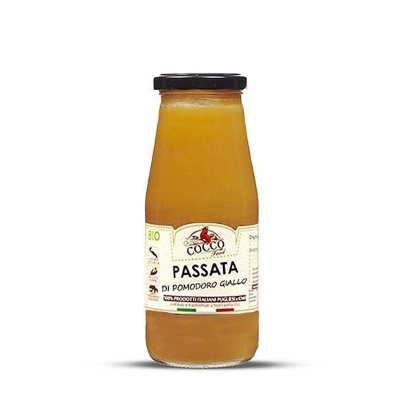 Passata Di Pomodoro Giallo Artigianale -Ideale Per Pasta