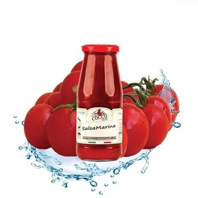 SalsaMarina - Purée de tomates à l'eau de mer pour pâtes