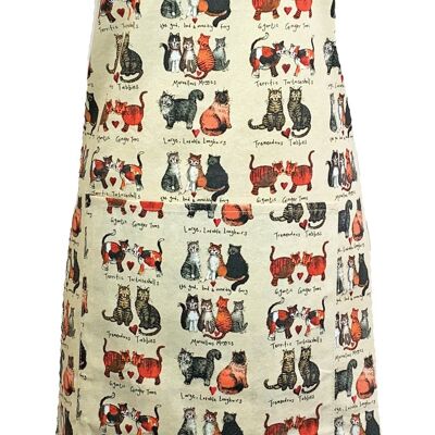 Marvellous moggies apron