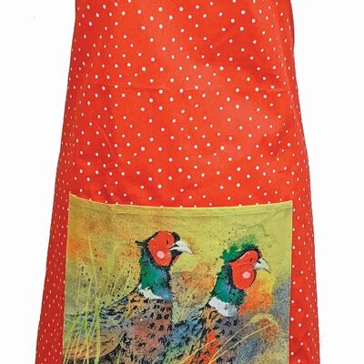 Pheasants apron