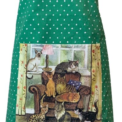Cat house apron