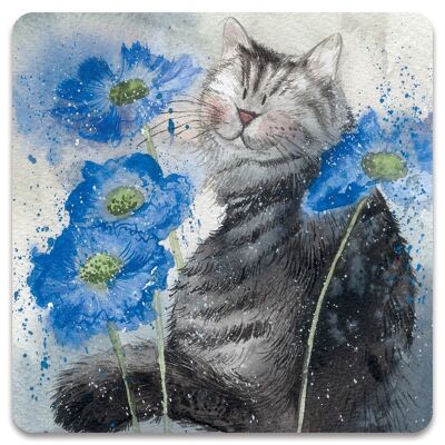 Cornflowers coaster