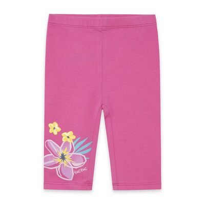 Legging pirata rosa flor niña tahiti - 11329865