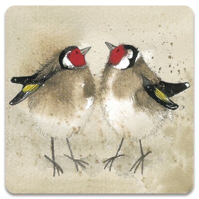 Goldfinches Bird Coaster