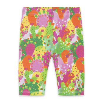 Legging pirate imprimé cacatoès multicolore pour fille funcactus - 11329559 1