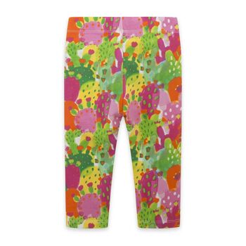 Legging imprimé cactus multicolore fille funcactus - 11329128 2