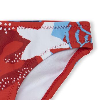 Slip de bain sous-marin rouge étoile de mer fille sous-marin rouge - 11329797 3