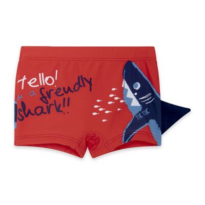 Boxer baño rojo tiburón niño red submarine - 11329764