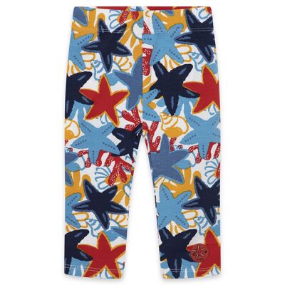 Legging estampado estrellas de mar multicolor niña red submarine - 11329127