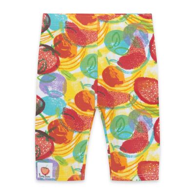 Legging pirata estampado frutas multicolor niña fruitty time - 11329616