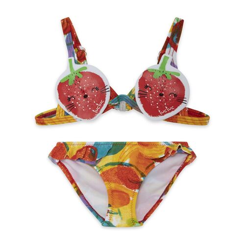 Bikini estampado frutas multicolor niña fruitty time - 11329610