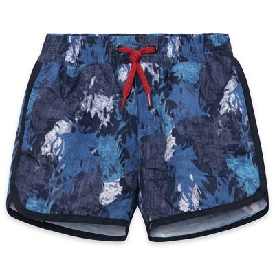 Short de bain imprimé surf club garçon bleu - 11329284