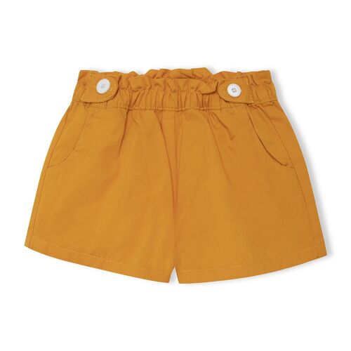 Short sarga con botones amarillo niña basicos baby s22 - 11329209