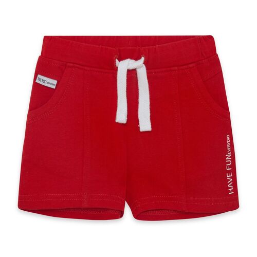 Bermuda punto con cordón roja niño basicos baby s22 - 11329204