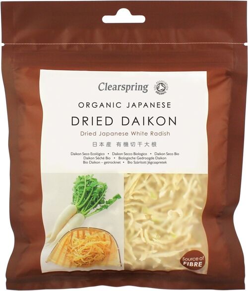 Daikon déshydraté bio japonais 30g - FR-BIO-09