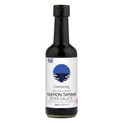 Salsa de soja orgánica Yaemon tamari - Doble fuerza 250ml - FR-BIO-09