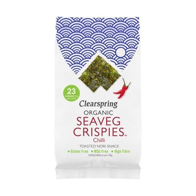 Organic seaweed chips - Pepper 4g - FR-BIO-09