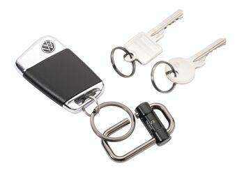 Porte-clés | avec 3 porte-clés en 2 tailles | CLÉ À 2 VOIES 3