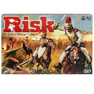 HASBRO GAMING - RISK - Spiel der strategischen Eroberung - BRETTSPIEL FRANZÖSISCHE VERSION