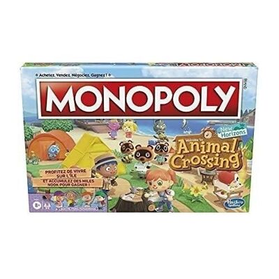 HASBRO GAMING - MONOPOLY ANIMAL CROSSING - BOARD GAME FRENCH VERSION