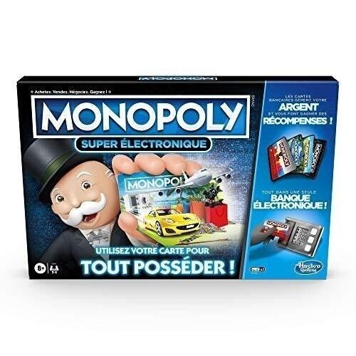 HASBRO GAMING - MONOPOLY Ultimate Rewards - SUPER ELETTRONICO - VERSIONE FRANCESE