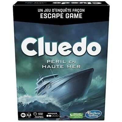 HASBRO GAMING – CLUEDO – PERIL ON THE HIGH SEAS – BRETTSPIEL FRANZÖSISCHE VERSION