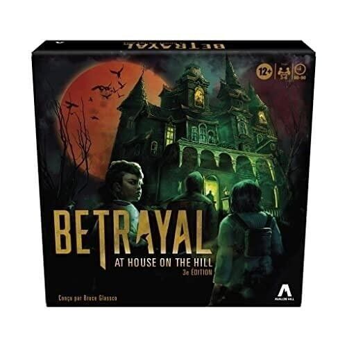 HASBRO GAMING - AVALON HILL -BETRAYAL AT HOUSE ON THE HILL -  BETRAYAL LA MAISON SUR LA COLLINE - VERSION FRANÇAISE