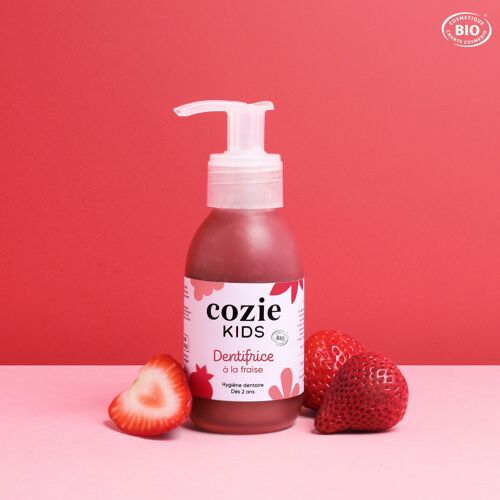 Cozie - Dentifrice enfant à la fraise