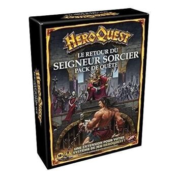 HASBRO GAMING - AVALON HILL - HeroQuest - LE RETOUR DU SEIGNEUR SORCIER - VERSION FRANÇAISE 3