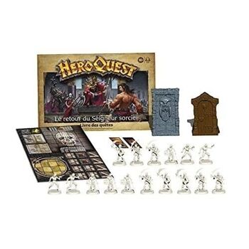 HASBRO GAMING - AVALON HILL - HeroQuest - LE RETOUR DU SEIGNEUR SORCIER - VERSION FRANÇAISE 4