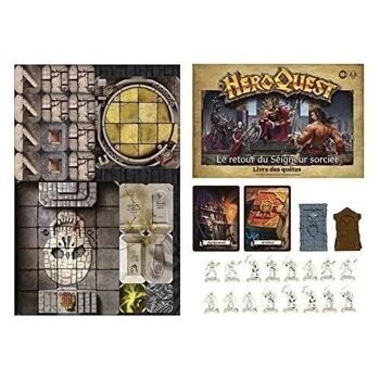 HASBRO GAMING - AVALON HILL - HeroQuest - LE RETOUR DU SEIGNEUR SORCIER - VERSION FRANÇAISE 5