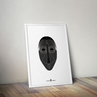 POSTER Maschera Elefante