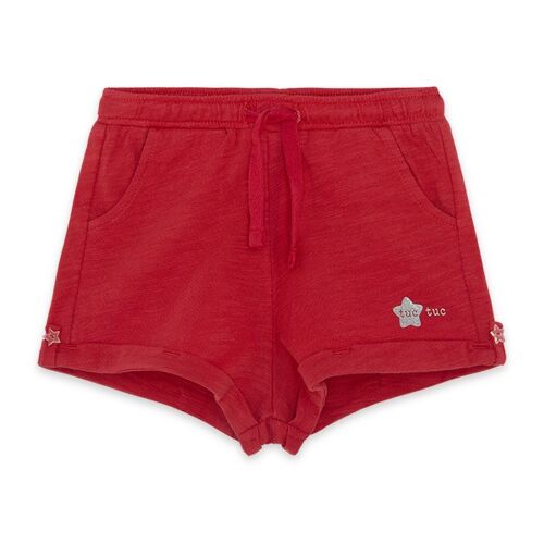 Short punto niña rojo basics baby - 11300648