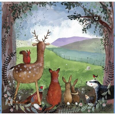 Forest Friends Placemat