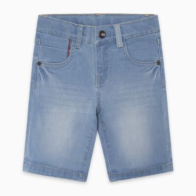 Bermuda denim niño azul basics baby - 11300644