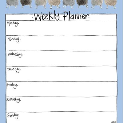 Splendid Sheep Weekly Planner