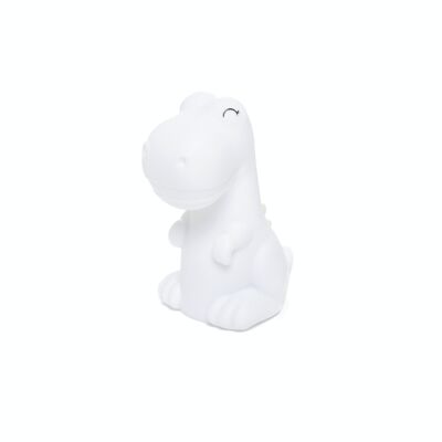 Mini luce notturna a LED per bambini con dinosauro bianco - DHINK