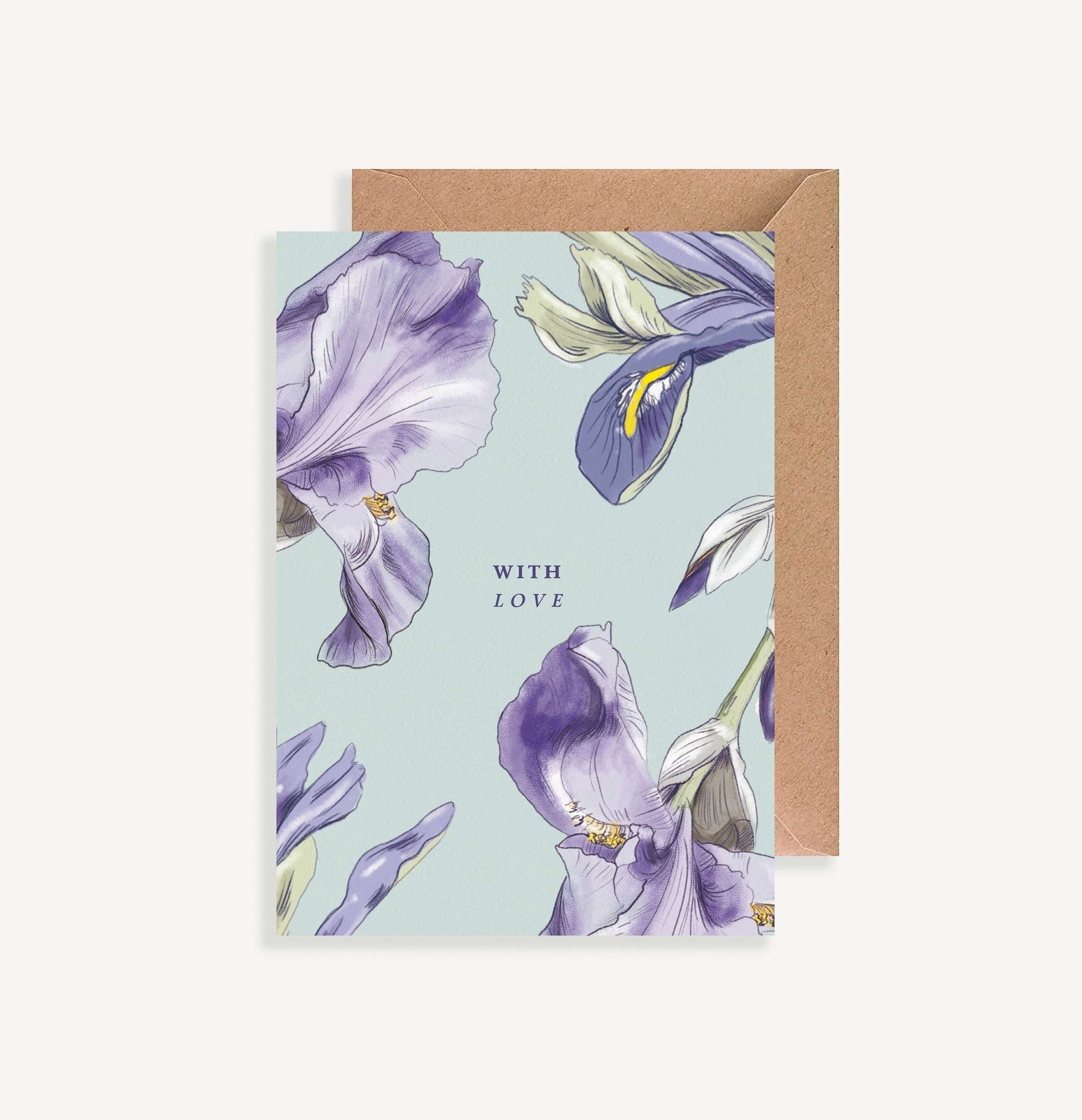 Cartolina illustrata - con busta - Febbraio