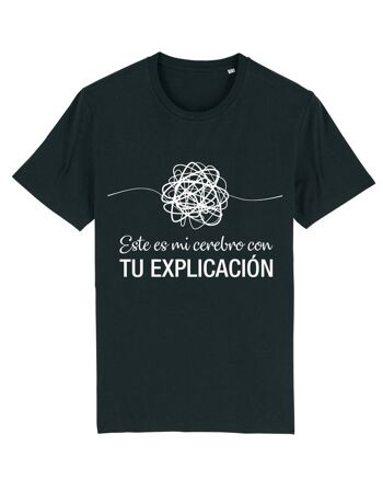 T-shirt UNISEXE Mon cerveau