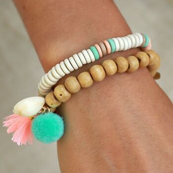 Bracelet Maiao blanc 5