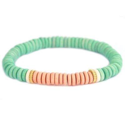 Bracelet Maiao or menthe