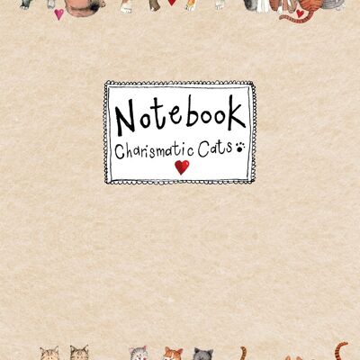 Cat medium soft notebook