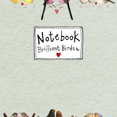 Bird medium soft notebook