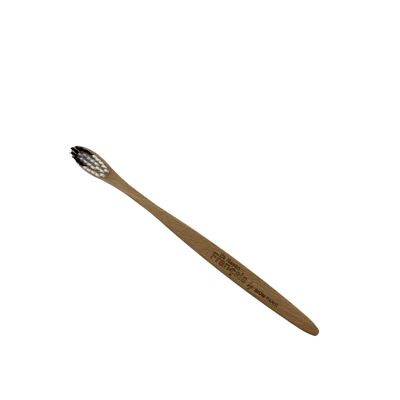 Adult beechwood toothbrush - medium hardness