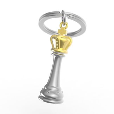 Chess piece key ring - METALMORPHOSE